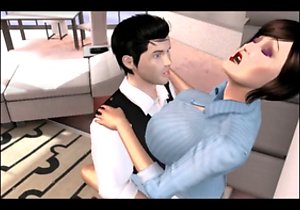 Taboo plot line explored in a mature cartoon video