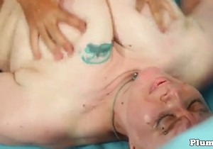 BBW getting destroyed in a rather intense way here